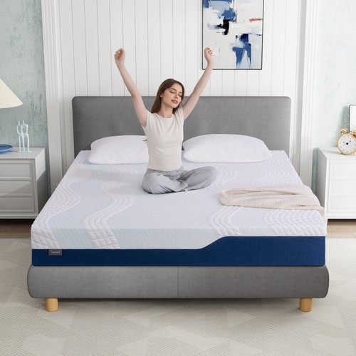 25cm deep gel memory foam - deep,