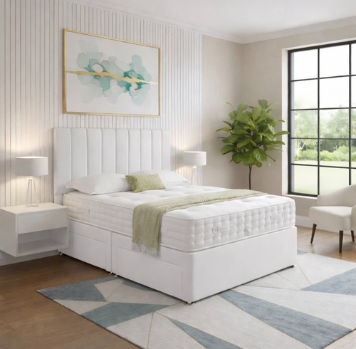 Plush divan bed - plush, set