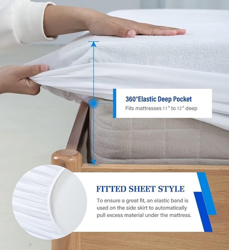 Waterproof mattress protector - mattress,