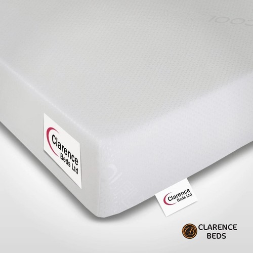 White foam mattress - white,