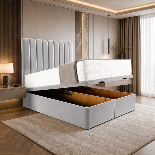 Ottoman divan storage - ottoman, gas