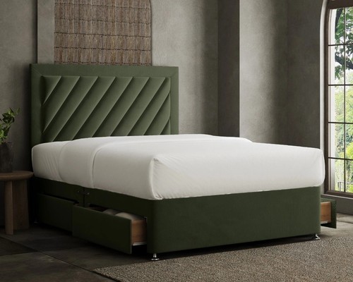 Luxury divan bed set - divan, with