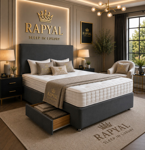 Reinforced divan bed - reinforced,