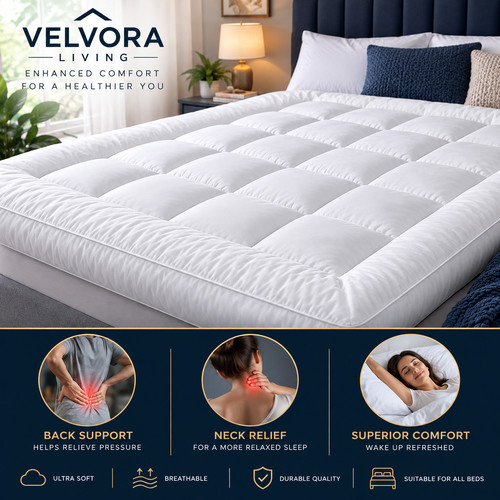 Hotel quality mattress topper - mattress,