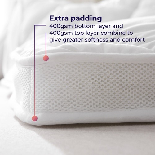 Mattress bed topper protector - bed,