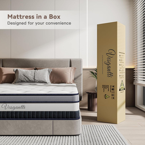 Hybrid memory foam mattress - memory,