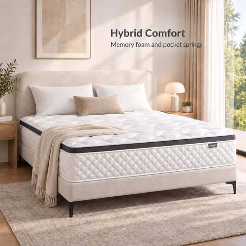 Hybrid pocket sprung mattress - pocket,